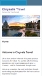 Mobile Screenshot of chrysalistravel.com
